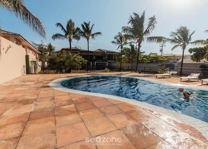 Linda Casa Com Piscina E Churrasqueira Ura0015 Porto Seguro